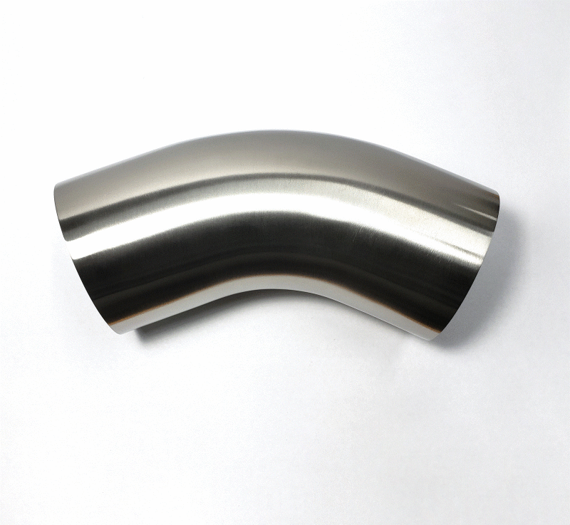 Stainless Bros Stainless Bros 1.88in Diameter 1D / 1.88in CLR 16GA 45 Degree Mandrel Bend w/ Leg Steel Tubing aftermarket performance part