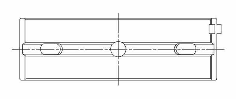ACL Nissan VQ35DE 3.5L-V6 0.025 Oversized High Performance Main Bearing Set ACL Bearings AXOPROS