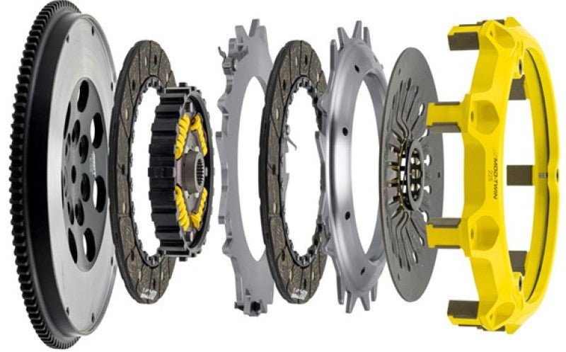 ACT EVO 8/9 5-Speed Only Mod Twin HD Street Kit Sprung Mono-Drive Hub Torque Capacity 700ft/lbs ACT Clutch Kits - Multi AXOPROS
