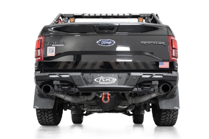 ADD 17-20 Ford F-150 Raptor Phantom Front Bumper Addictive Desert Designs Bumpers - Steel AXOPROS