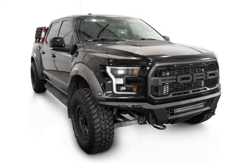 ADD 17-20 Ford F-150 Raptor Phantom Front Bumper Addictive Desert Designs Bumpers - Steel AXOPROS