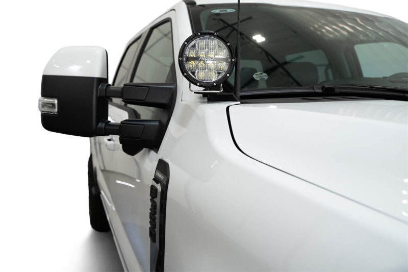 ADD 2023+ Ford Super Duty F250/350 Ditch Light Brackets Addictive Desert Designs Brackets AXOPROS