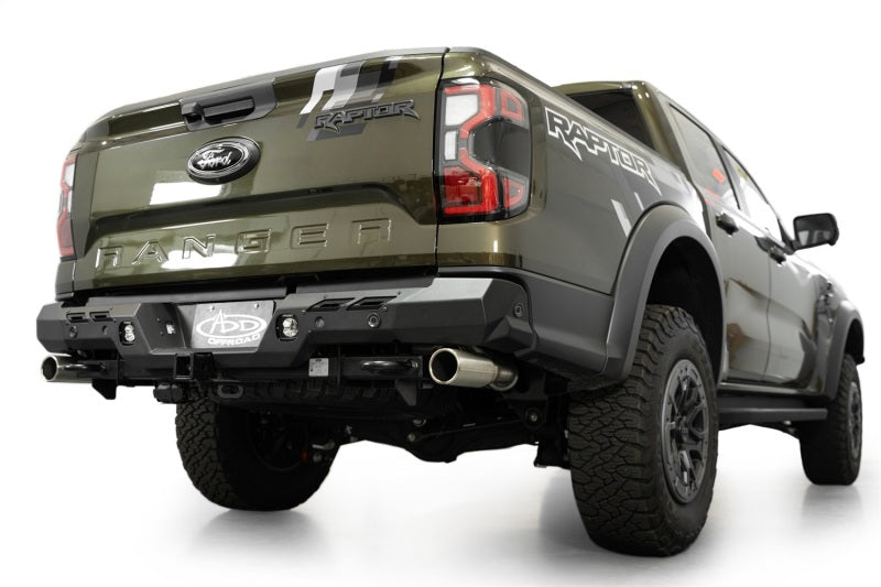ADD 2024+ Ford Ranger Raptor Phantom Rear Bumper Addictive Desert Designs Bumpers - Steel AXOPROS