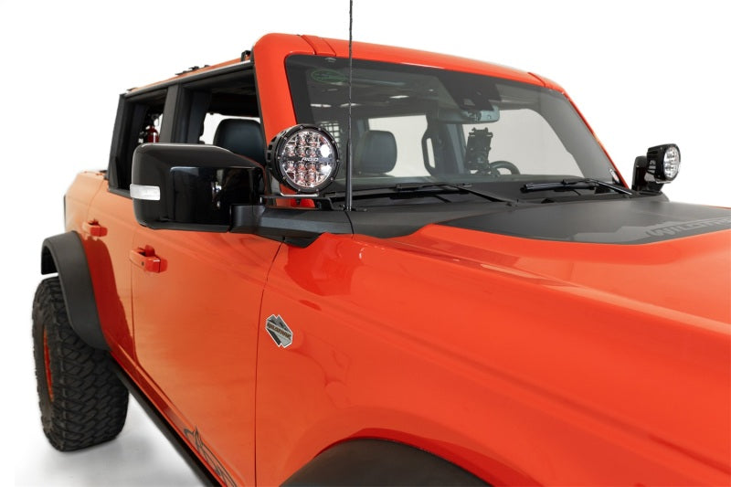 ADD 21-23 Ford Bronco/Raptor Dual Ditch Light Brackets Addictive Desert Designs Brackets AXOPROS