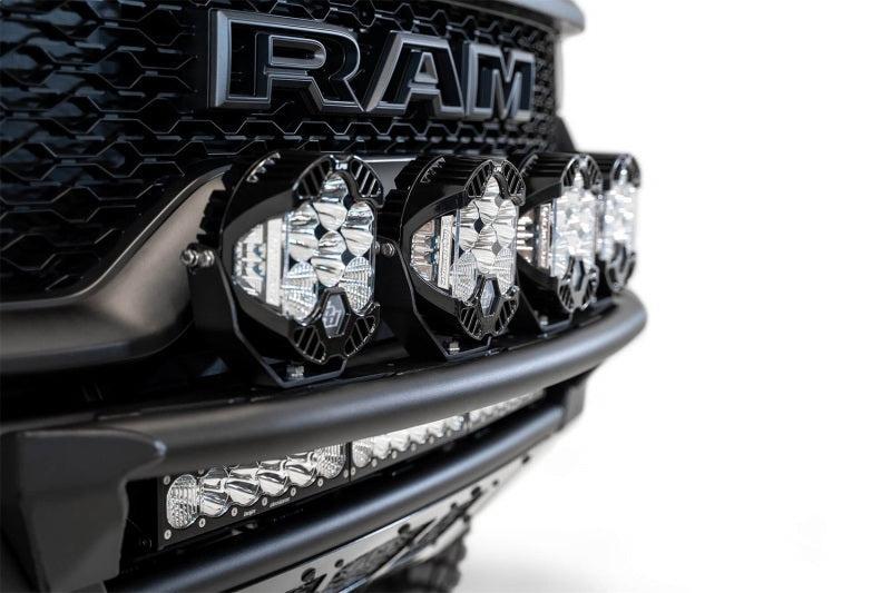 Addictive Desert Designs 2021 Dodge RAM 1500 TRX Light Hoop For PRO Bolt-On Front Bumper Addictive Desert Designs