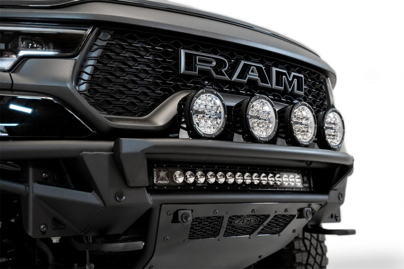 Addictive Desert Designs 2021 Dodge RAM 1500 TRX Light Hoop For PRO Bolt-On Front Bumper Addictive Desert Designs