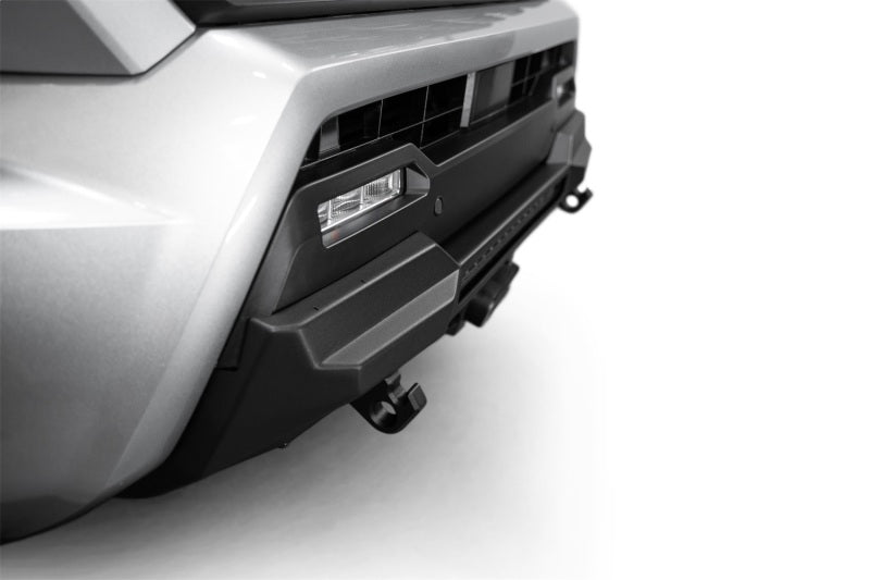 Addictive Desert Designs 2024 Toyota Tacoma Stealth Center Mount Winch Front Bumper Addictive Desert Designs Bumpers - Steel AXOPROS