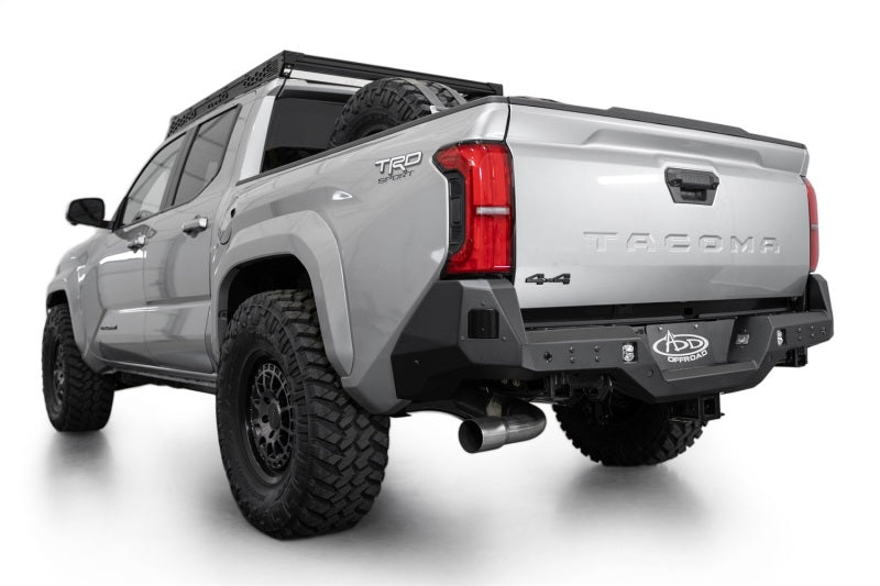 Addictive Desert Designs 2024 Toyota Tacoma Stealth Rear Bumper Addictive Desert Designs Bumpers - Steel AXOPROS