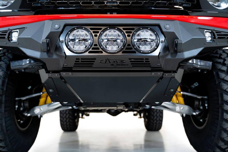 Addictive Desert Designs 21-22 Ford Bronco Bomber Skid Plate (Use w/ Bomber Front Bumper) Addictive Desert Designs