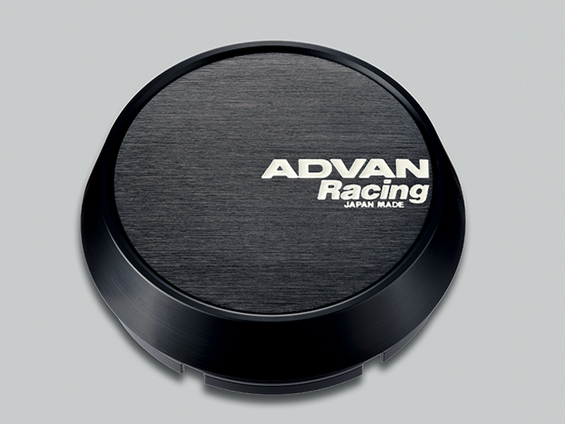 Advan 73mm Middle Centercap - Black Advan Wheel Center Caps  AXOPROS
