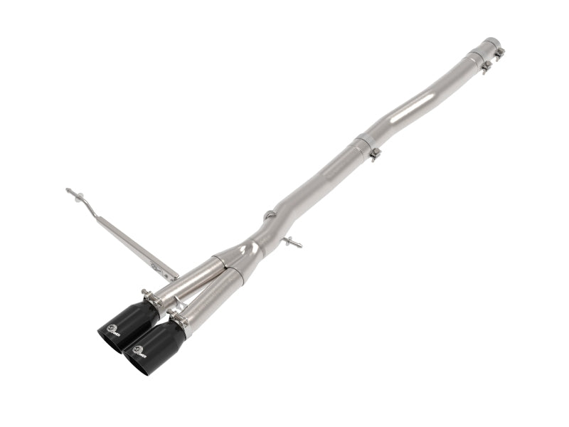 aFe aFe 14-24 Mini Cooper S MACH Force-Xp 3in to 2-1/2in 304SS Cat-Back Exhaust w/ Black Tip Catback aftermarket performance part