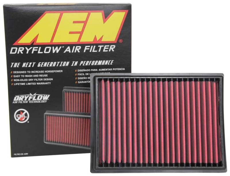 AEM 10-19 Toyota 4 Runner V6-4.0L F/I DryFlow Filter AEM Induction Air Filters - Drop In AXOPROS