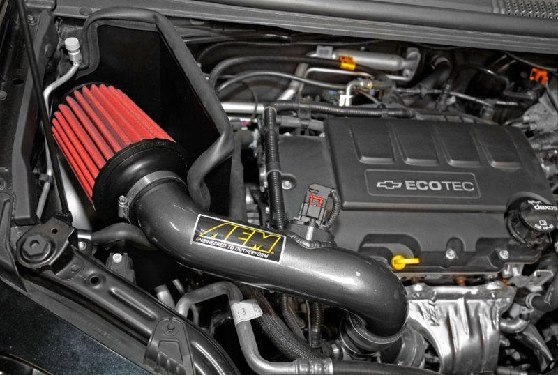 AEM 12-16 Chevrolet Sonic 1.4L L4 Gunmetal Gray Cold Air Intake AEM Induction Cold Air Intakes AXOPROS