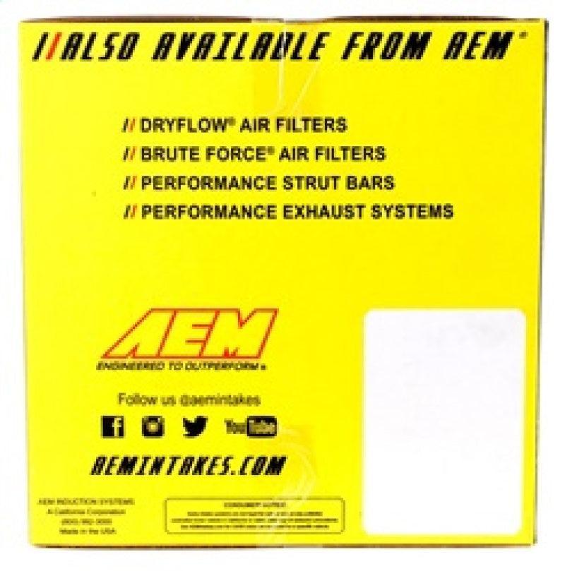 AEM 12-16 Chevrolet Sonic 1.4L L4 Gunmetal Gray Cold Air Intake AEM Induction Cold Air Intakes AXOPROS