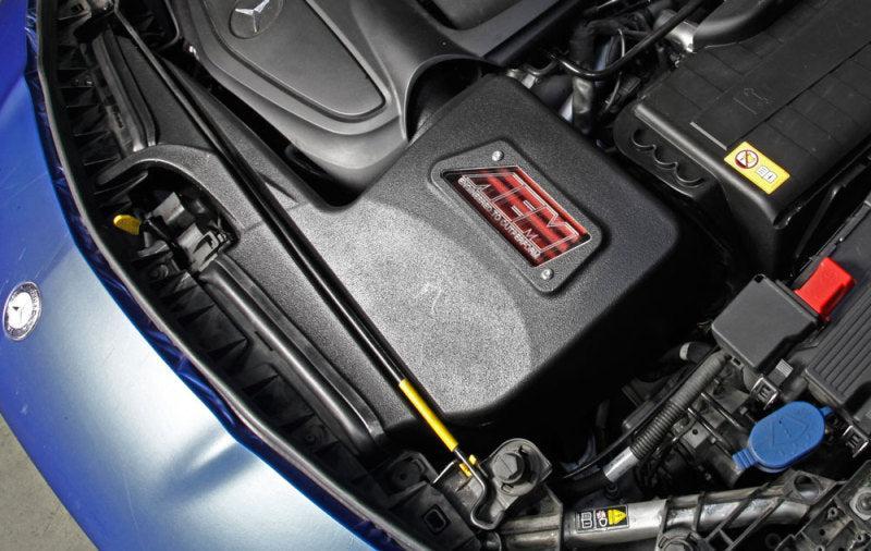 AEM 13-15 Mercedes CLA250 L4 2.5L Silver Cold Air Intake AEM Induction Cold Air Intakes AXOPROS