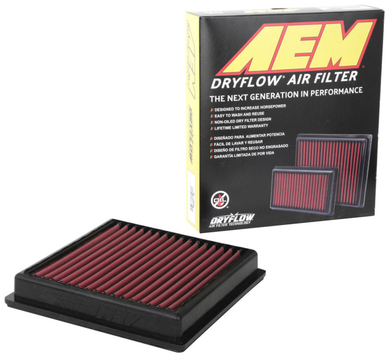 AEM 17-18 Subaru Impreza L4-2.0L F/I DryFlow Air Filter AEM Induction Air Filters - Drop In AXOPROS