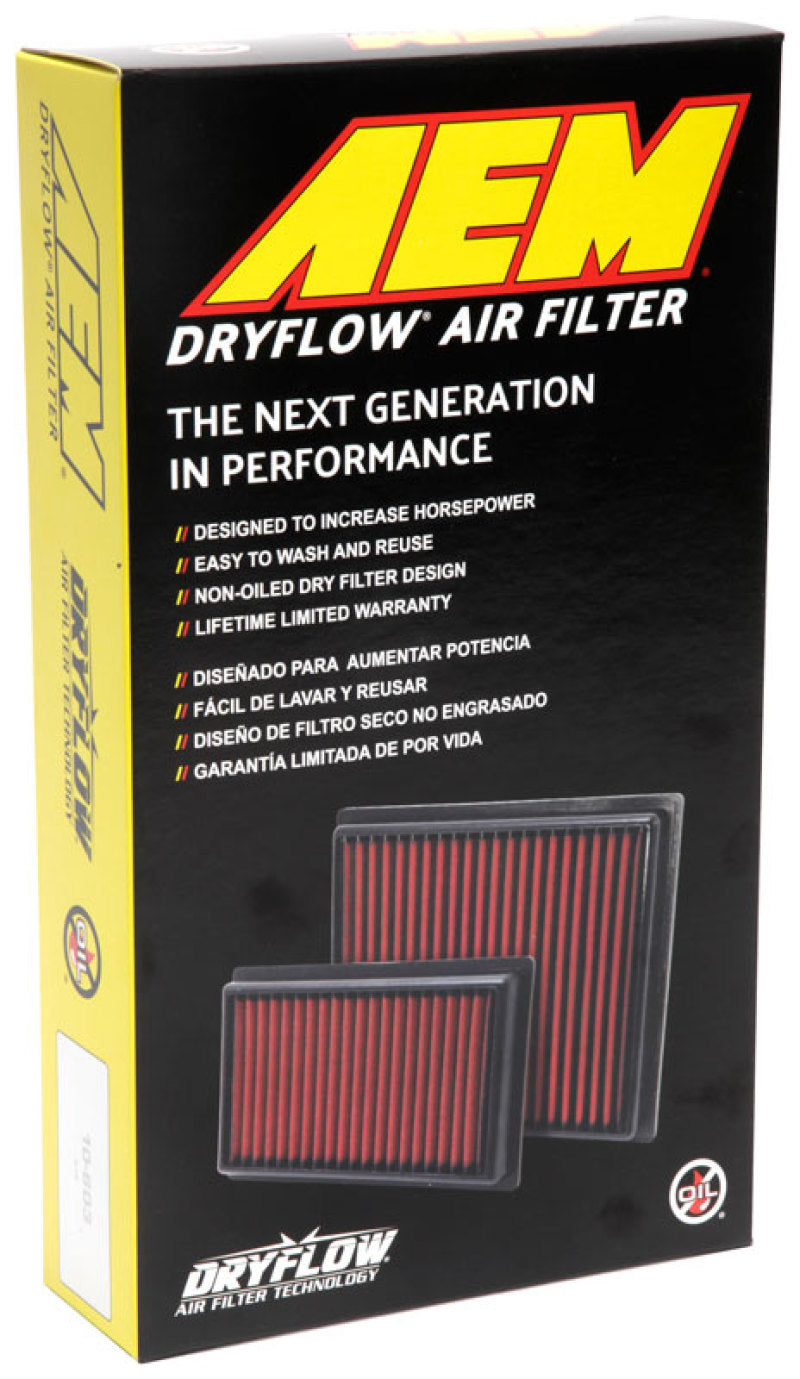 AEM 17-20 Subaru BRZ 2.0L DryFlow Air Filter AEM Induction Air Filters - Drop In AXOPROS