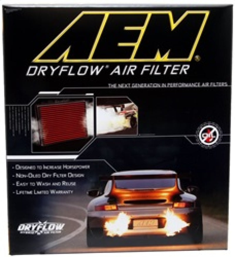 AEM 2015 Ford Mustang 2.3L/3.7L/5.0L Dryflow Air Filter AEM Induction Air Filters - Drop In AXOPROS