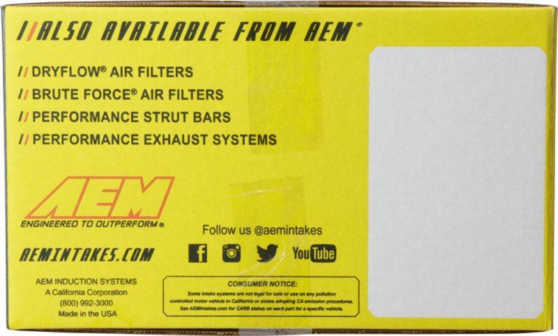 AEM 2015 Lexus IS250/350 3.5L V6 HCA Cold Air Intake System AEM Induction Cold Air Intakes AXOPROS