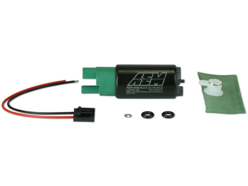 AEM 320LPH 65mm Fuel Pump Kit w/o Mounting Hooks - Ethanol Compatible AEM Fuel Pumps AXOPROS