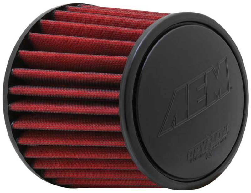 AEM 3.25 in DRY Flow Short Neck 5 in Element Filter AEM Induction Air Filters - Universal Fit  AXOPROS