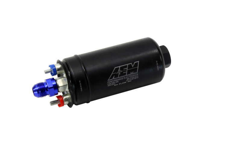 AEM 380LPH High Pressure Fuel Pump -6AN Female Out, -10AN Female In AEM Fuel Pumps  AXOPROS