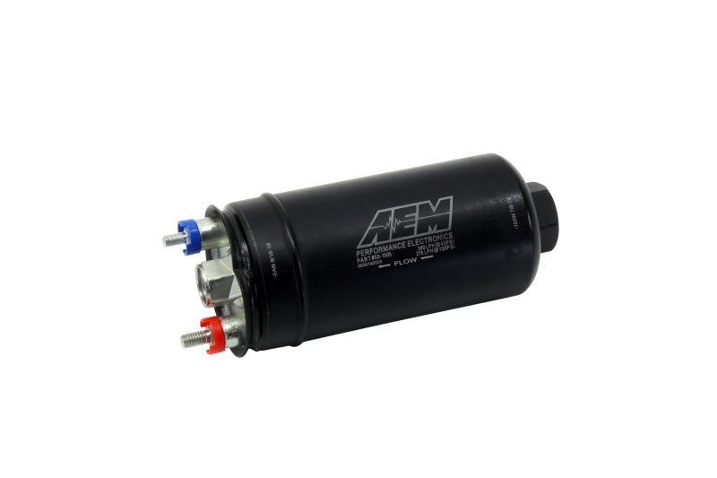 AEM 380LPH High Pressure Fuel Pump -6AN Female Out, -10AN Female In AEM Fuel Pumps  AXOPROS