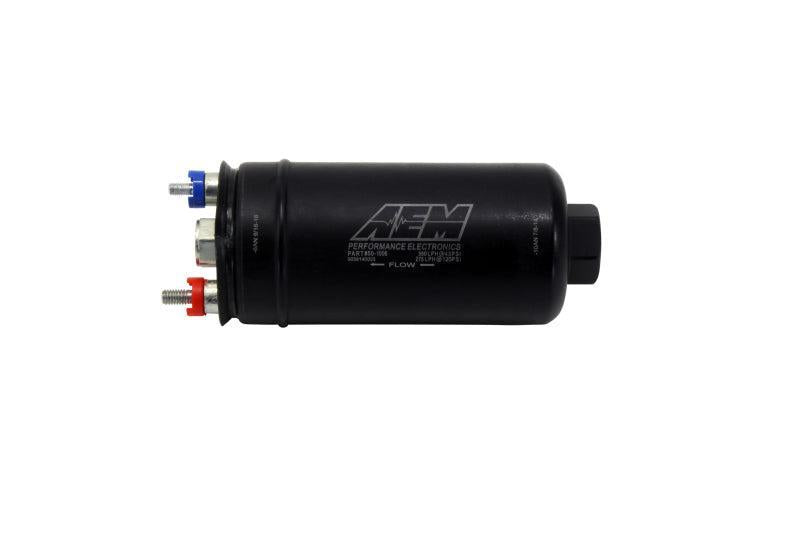 AEM 380LPH High Pressure Fuel Pump -6AN Female Out, -10AN Female In AEM Fuel Pumps AXOPROS