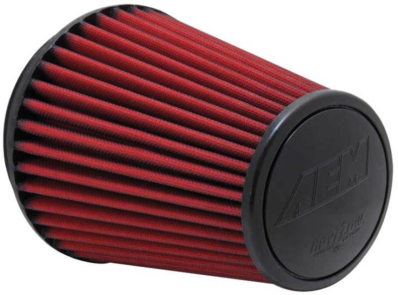 AEM 6 in DRY Flow Short Neck 9 in Element Filter AEM Induction Air Filters - Universal Fit  AXOPROS