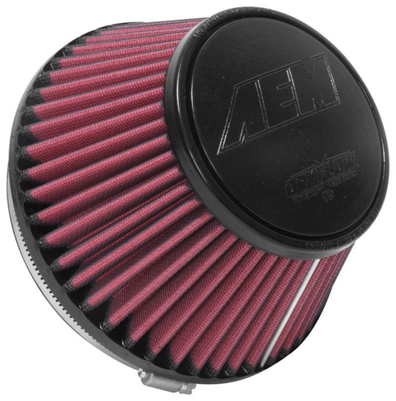 AEM 6 in x 4 in Dryflow Tapered Conical Air Filter AEM Induction Air Filters - Universal Fit  AXOPROS