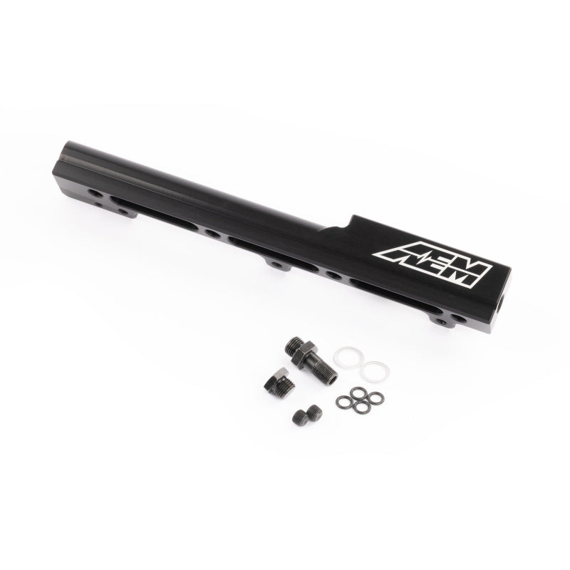 AEM 99-00 Honda Civic Si Black Fuel Rail AEM Fuel Rails AXOPROS