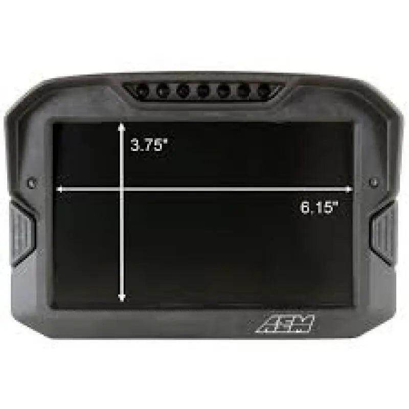 AEM CD-7 Logging GPS Enabled Race Dash Carbon Fiber Digital Display w/o VDM (CAN Input Only) AEM Gauges AXOPROS