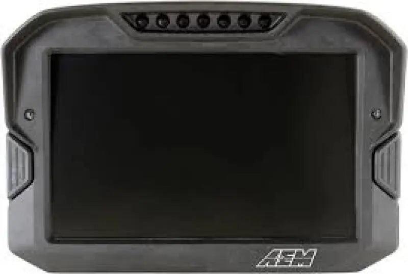 AEM CD-7 Non Logging GPS Enabled Race Dash Carbon Fiber Digital Display w/o VDM (CAN Input Only) AEM Gauges AXOPROS