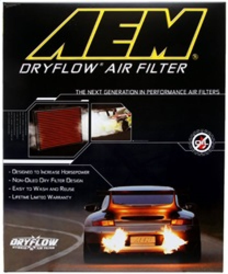 AEM Silverado/Sierra/Avalanche/Tahoe/Yukon 12.625in O/S L x 10in O/S W x 1.75in H DryFlow Air Filter AEM Induction Air Filters - Drop In AXOPROS