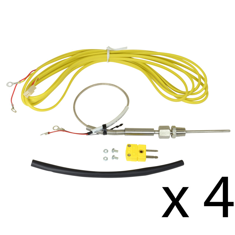 AEM Single K-Type Thermocouple Kit - 4 Pack AEM Wiring Connectors AXOPROS