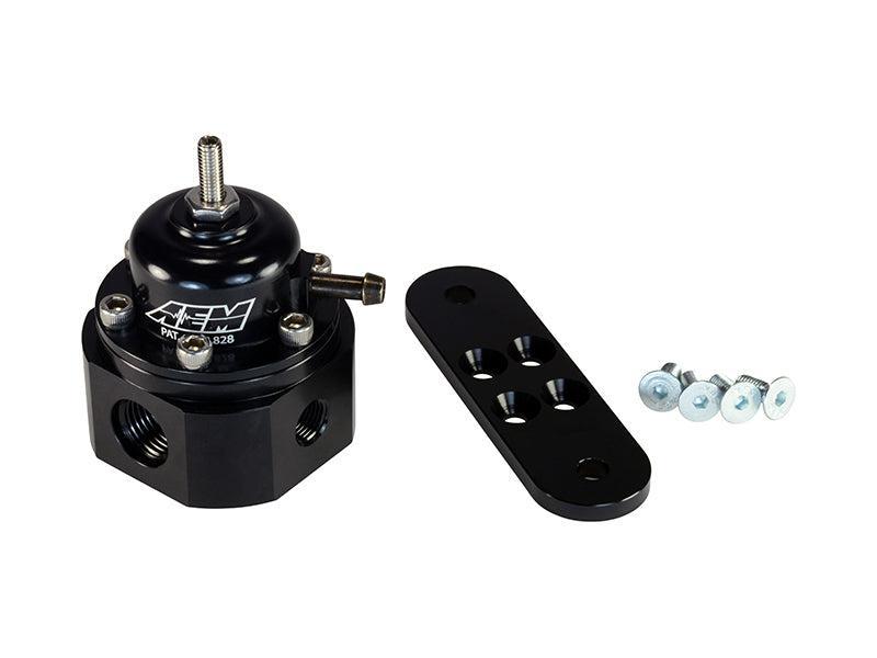 AEM Universal Black Adjustable Fuel Pressure Regulator AEM