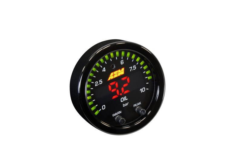 AEM X-Series 0-150 Oil Pressure Gauge Kit AEM