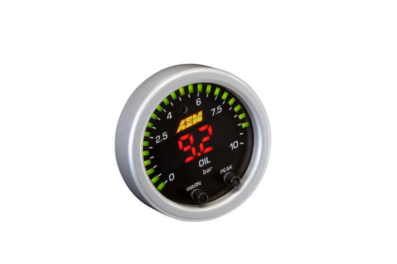 AEM X-Series 0-150 Oil Pressure Gauge Kit AEM