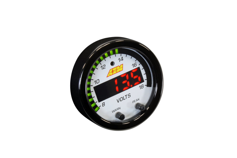 AEM X-Series 8-18V Volt Gauge AEM Gauges AXOPROS
