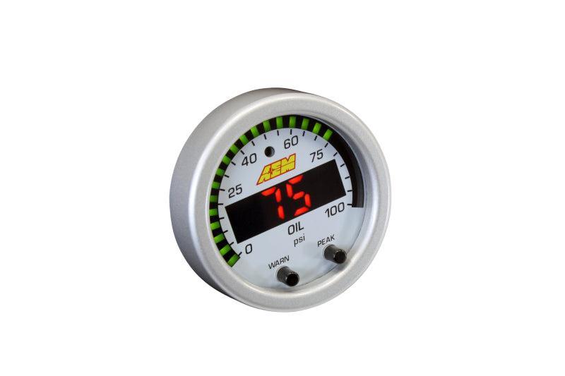 AEM X-Series Pressure 0-100psi Gauge Kit AEM