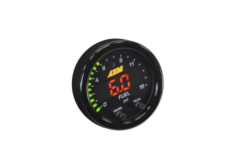 AEM X-Series Pressure 0-15psi Gauge Kit AEM