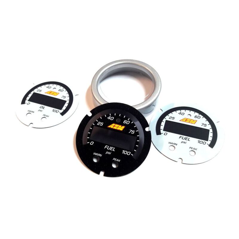 AEM X-Series Pressure Gauge Accessory Kit AEM Gauges AXOPROS