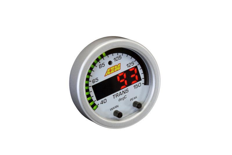 AEM X-Series Temperature 100-300F Gauge Kit (ONLY Black Bezel and Water Temp. Faceplate) AEM