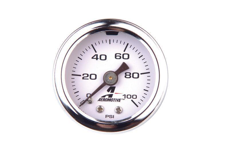Aeromotive 0-100 PSI Fuel Pressure Gauge Aeromotive Gauges AXOPROS