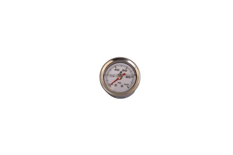 Aeromotive 0-100 PSI Fuel Pressure Gauge Aeromotive Gauges AXOPROS