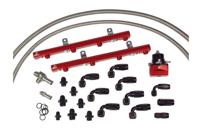 Aeromotive 99-04 Ford 5.4L Lightning and Harley 1/2 Ton Truck Billet Fuel Rail System Aeromotive Fuel Rails AXOPROS