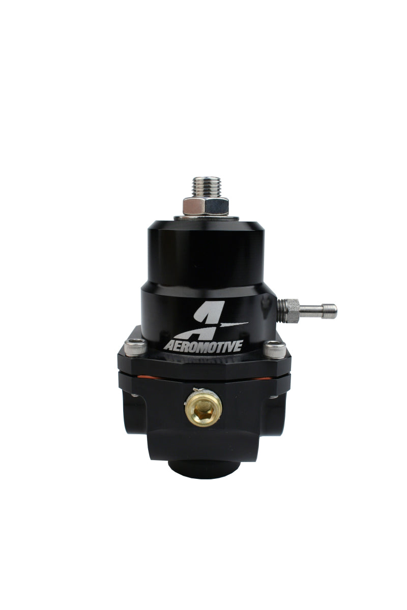 Aeromotive Adjustable Regulator - 35-75PSI - .313 Valve - (2) -08 Inlets/-08 Return Aeromotive Fuel Pressure Regulators AXOPROS