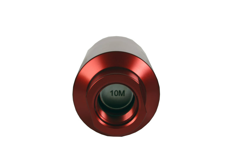 Aeromotive In-Line Filter - (AN-10) 10 Micron Microglass Element Red Anodize Finish Aeromotive Fuel Filters  AXOPROS