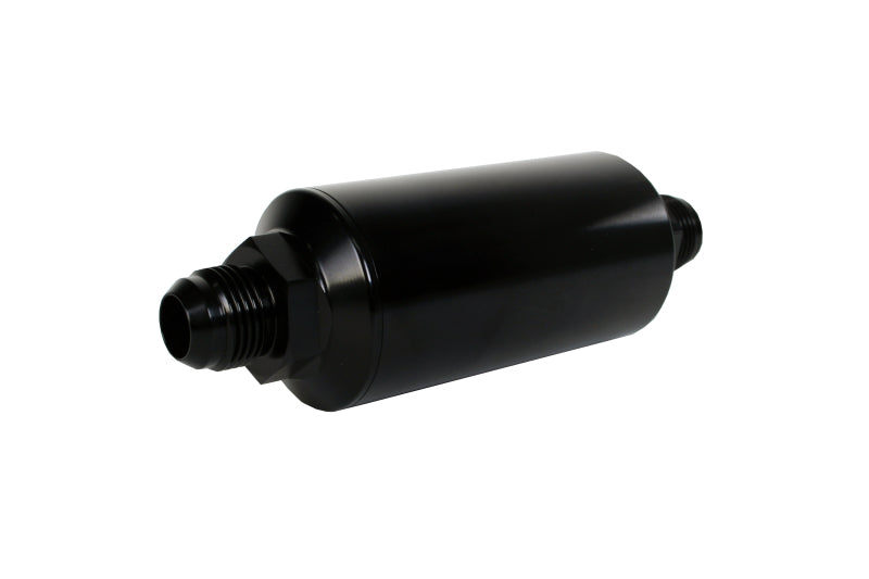 Aeromotive In-Line Filter - (AN-10) 100 Micron Stainless Steel Element Black Anodize Finish Aeromotive Fuel Filters  AXOPROS