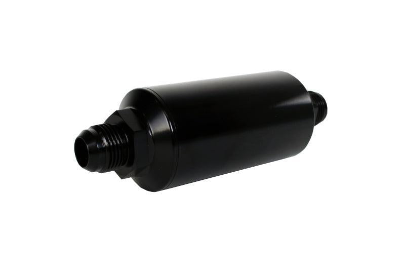 Aeromotive In-Line Filter - (AN-10) 100 Micron Stainless Steel Element Black Anodize Finish Aeromotive Fuel Filters AXOPROS
